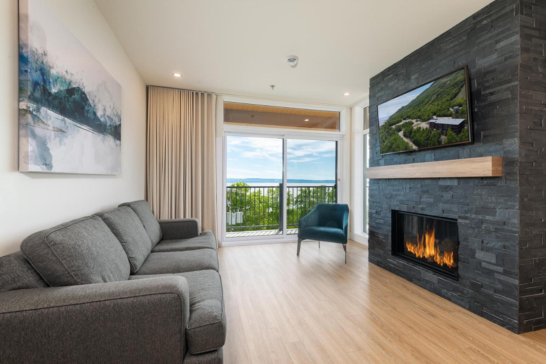 Les Appartements Du Massif De Charlevoix Petite-Riviere-Saint-Francois Eksteriør billede